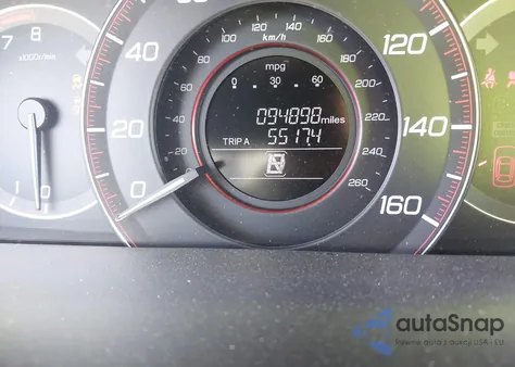 2014 Honda Accord Sport from USA, damaged, VIN 1HGCR2F55EA178555